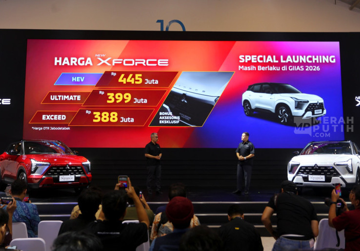 Mitsubishi Hadirkan New Xforce HEV sebagai Bintang Baru di GIIAS 2026