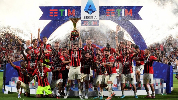Diwarnai Laga Menentukan hingga Pekan Ke-38, Milan Juara Serie A 2021-2022