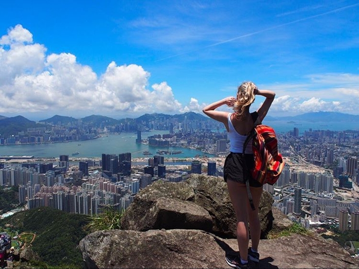 Suicide Cliff Kowloon Peak. (Foto: instagram.com/milly.bennett)
