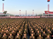Jelang Olimpiade Musim Dingin, Korea Utara Gelar Parade Militer 