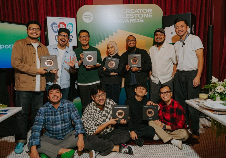 GJLS, AGAK LAEN, hingga PODKESMAS Berhasil Raih 'Milestone Awards' dari Spotify