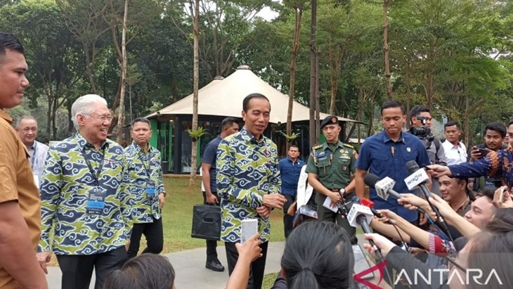 Bertemu AHY di Istana, Jokowi: Bicara Hal-Hal Biasa Saja