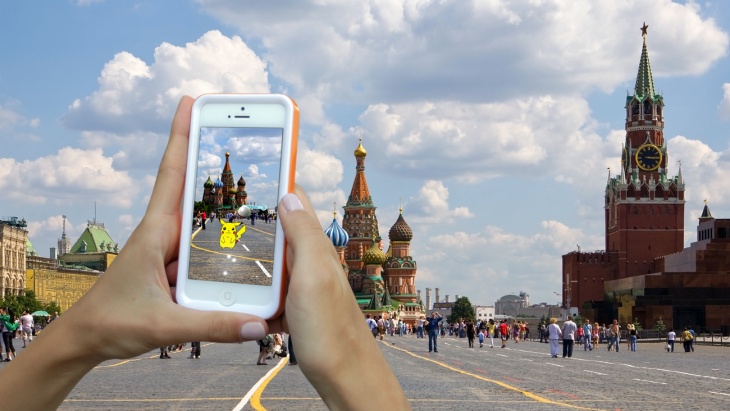 Rusia Ditetapkan Sebagai Dark Zone di 'Pokemon Go'
