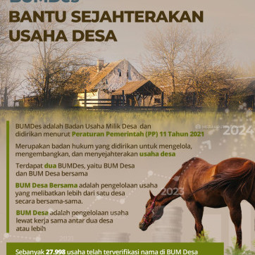 BUMDes Bantu Sejahterakan Usaha Desa