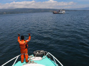 Upaya Pencarian Korban KM Sinar Bangun di Danau Toba
