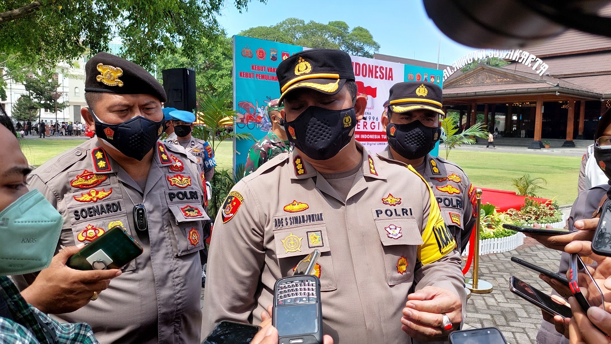 Kapolresta Surakarta, Kombes Pol Ade Safri Simanjuntak. (MP/Ismail)