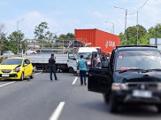15 Kendaraan Alami Kecelakaan Beruntun di Tol Cipularang, Truk Alami Masalah Pengereman