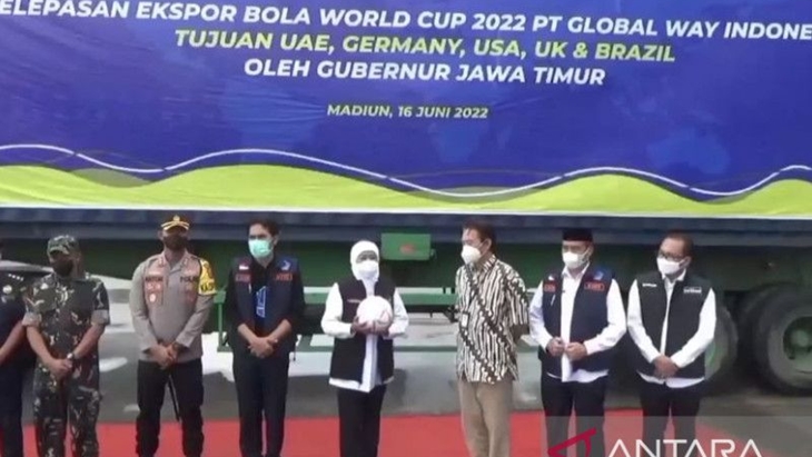 Madiun Ekspor Bola untuk Piala Dunia 2022