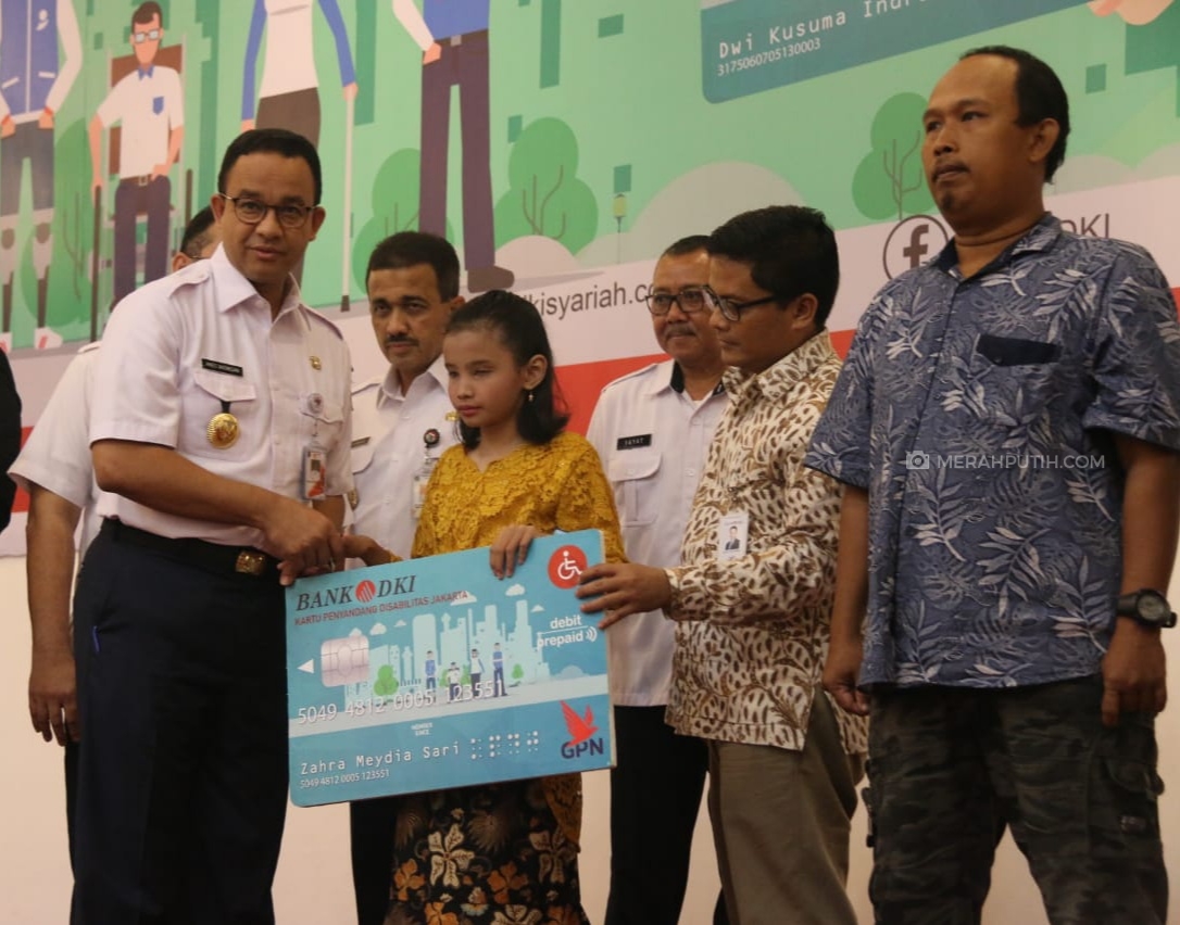 Anies Luncurkan Kartu Penyandang Disabilitas