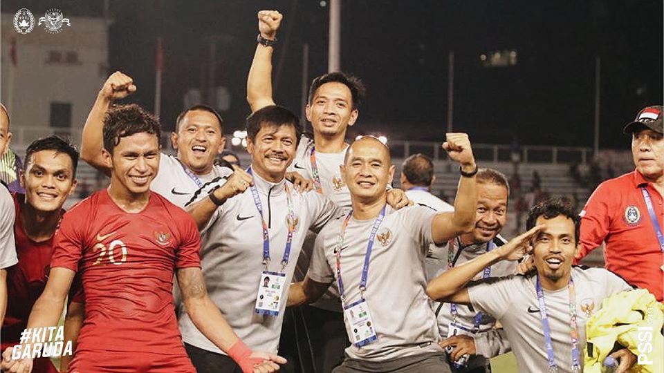 Indra Sjafri dan Timnas Indonesia U-23. (Foto: PSSI)