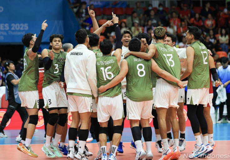 Epic Comeback! Timnas Voli Indonesia Bikin Vietnam Kena Mental, Tiket Final SEA Games 2025 Sah Jadi Milik Garuda