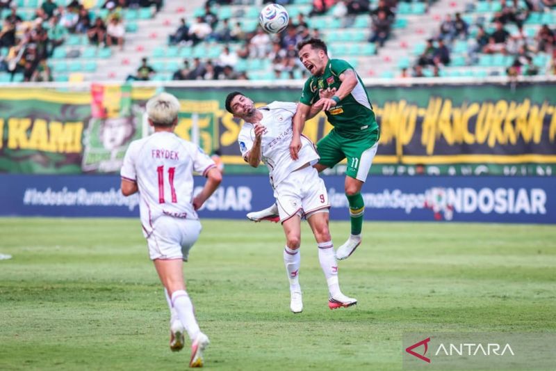 Garudayaksa Sukses Curi Poin di Kandang Persebaya, Coach Tavares Berang Kecolongan Bola Mati 