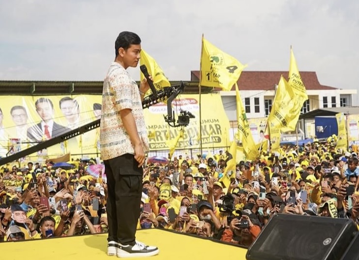Kampanye di Bekasi, Gibran Ajak Warga Jaga TPS