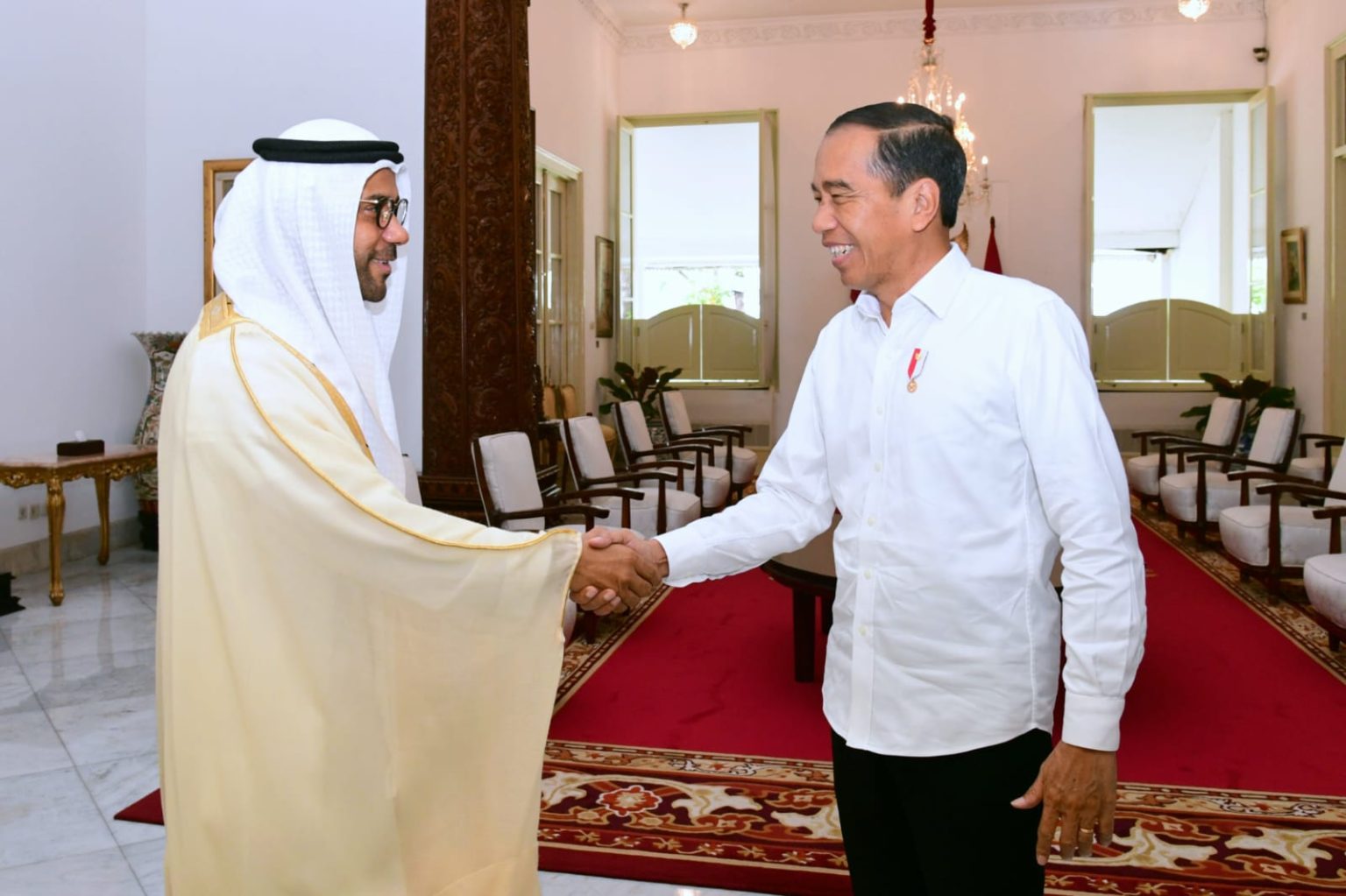 Jokowi Ucapkan Selamat Sheikh Khaled Jadi Putra Mahkota Abu Dhabi