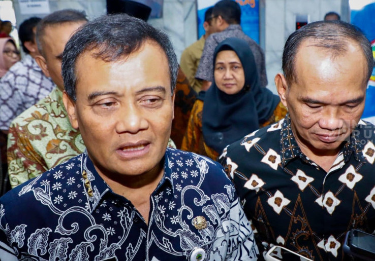 Atap Gedung Pemkab Brebes Ambruk, Ahmad Luthfi Minta Segera Dilakukan Investigasi