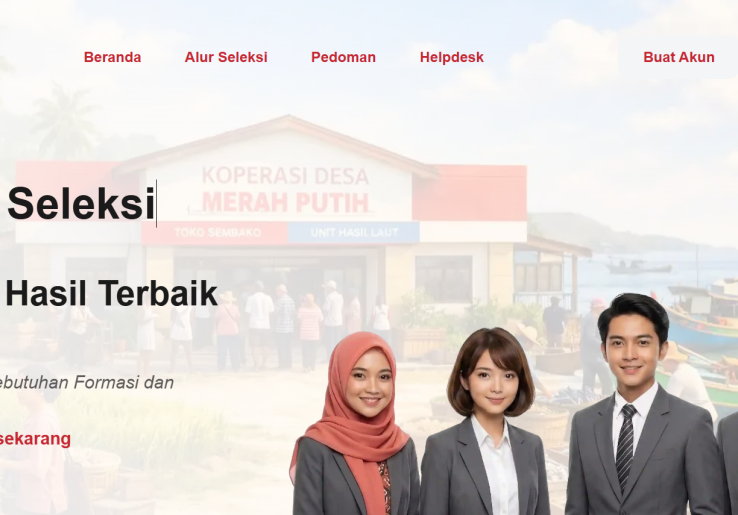 Lowongan Koperasi Merah Putih 2026 Dibuka, Ini Cara dan Syarat Lengkapnya