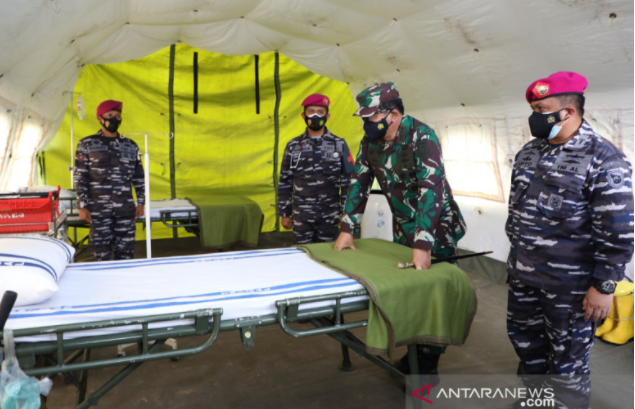 TNI Siapkan Ratusan Tempat Tidur di Rumkitlap untuk Pasien COVID-19