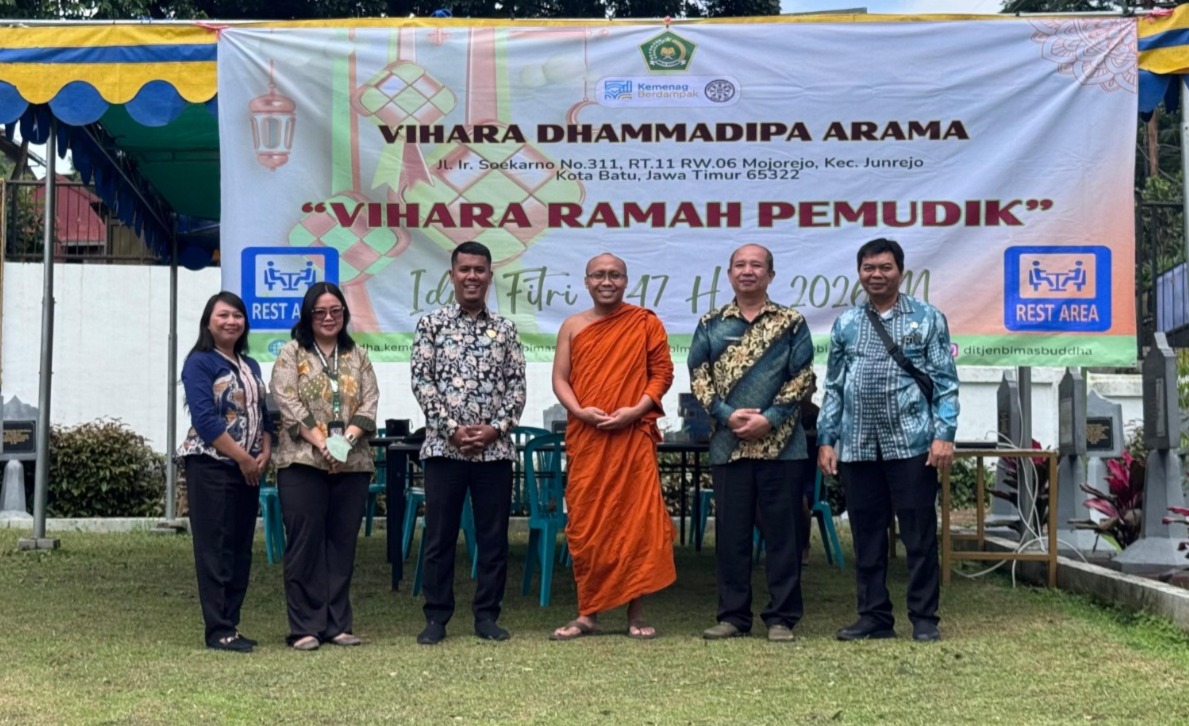 45 Wihara Buddha Siaga Jadi Titik Singgah untuk Pemudik Lebaran 2026, Bisa Jadi Tempat Istirahat dan Menenangkan Diri