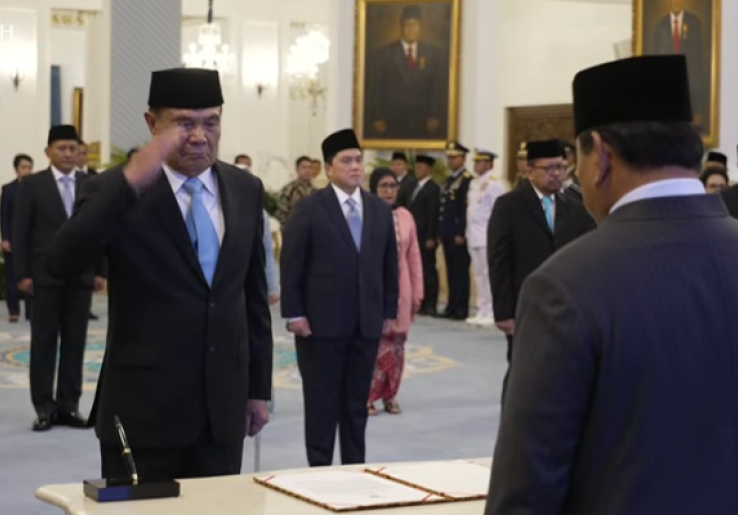 Daftar Lengkap Pejabat yang Dilantik Prabowo dalam Reshuffle Kabinet Jilid 3