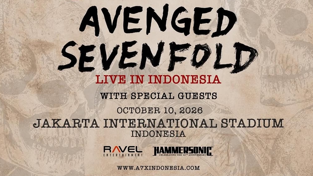 Resmi! Avenged Sevenfold Konser di Jakarta, Tiket Mulai dari Rp 600 Ribuan