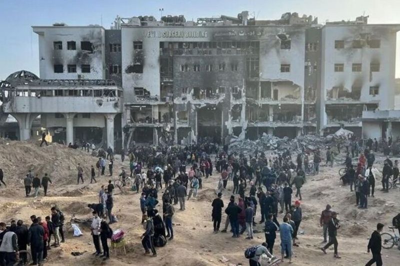 Israel Hancurkan RS Terbesar di Gaza, WHO Catat Puluhan Pasien Tewas