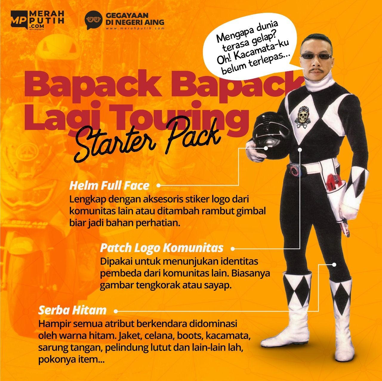 Bapack-Bapack Lagi Touring Starterpack
