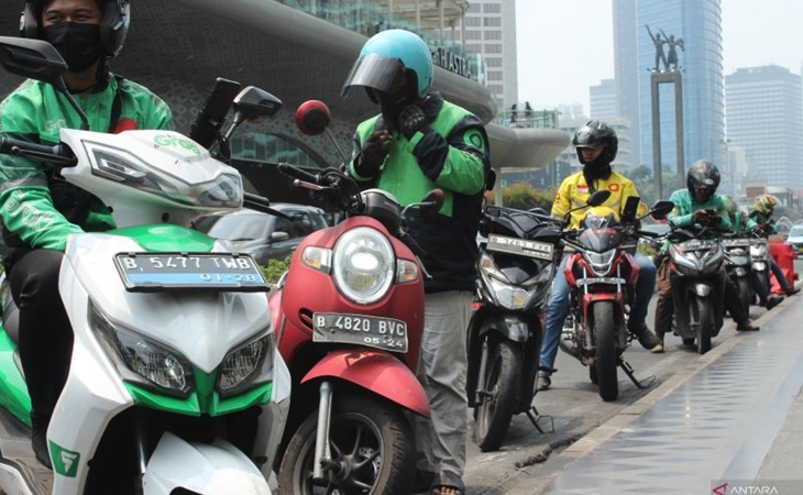 Demo Besar 20 Mei, 500 Ribu Taksi dan Ojek Online Kompak Matikan Aplikasi