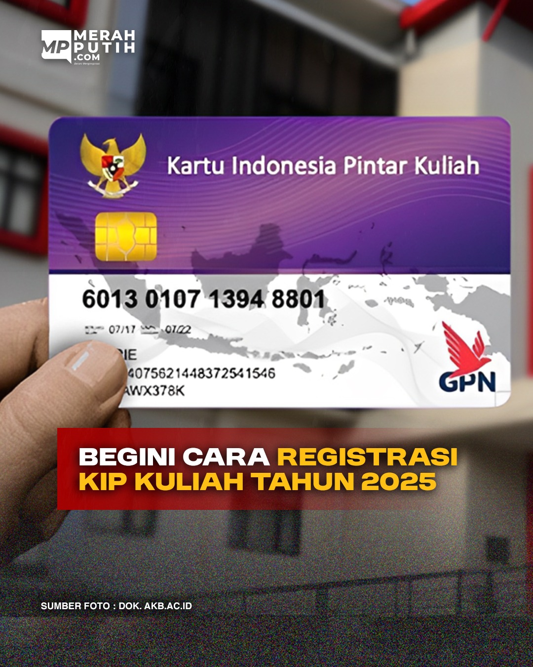 Begini Cara Registrasi KIP Kuliah Tahun 2025