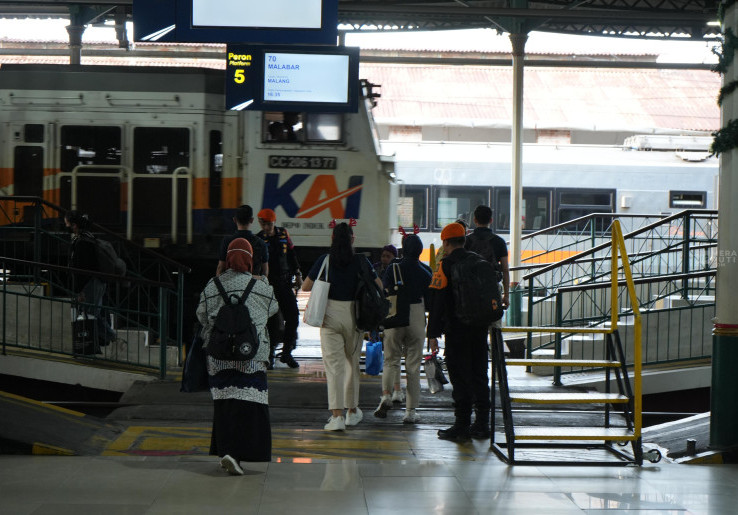 KAI Prediksi Puncak Arus Mudik Kereta Api H-3 Lebaran