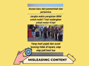 [HOAKS atau FAKTA]: Aturan Baru Pertamina: Mobil Cuma Boleh Isi Bensin 7 Hari Sekali, Motor 4 Hari