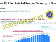 [HOAKS atau FAKTA] : Tingkat Korupsi Indonesia Rupanya Paling Parah di Dunia