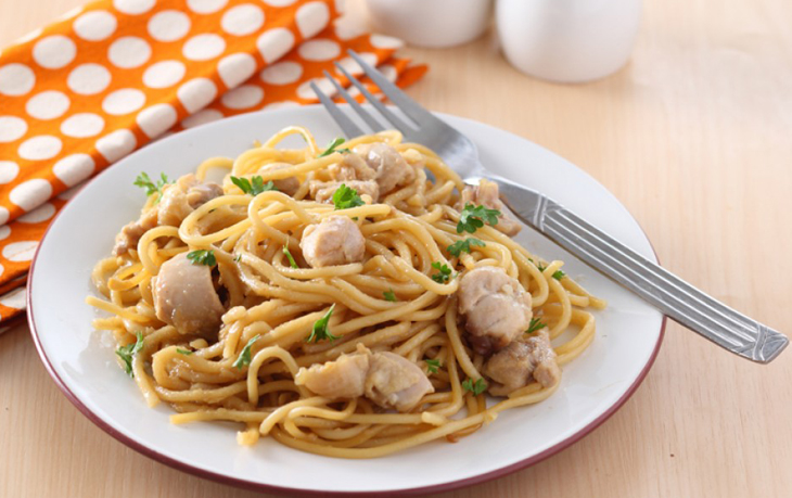 Perpaduan Barat dan Timur dalam Spaghetti Bumbu Oriental yang Enak buat Sarapan