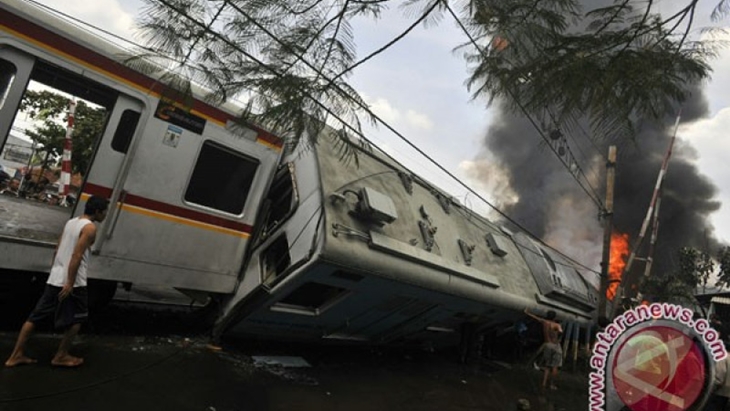 Kegiatan Napak Tilas Tragedi Bintaro Nyaris Memakan Korban