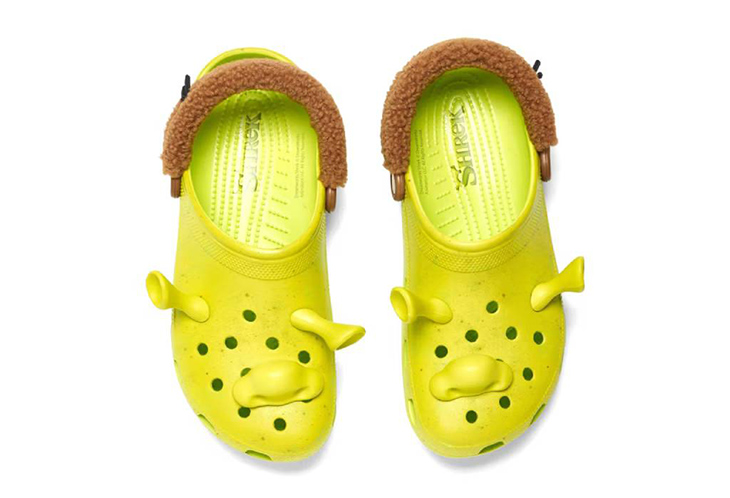 crocs x shrek