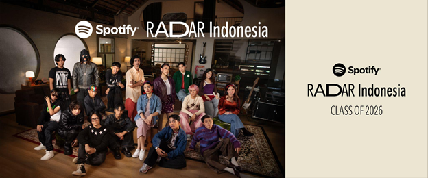 Spotify Umumkan 10 Artis RADAR Indonesia, Gelombang Baru Musik Tanah Air
