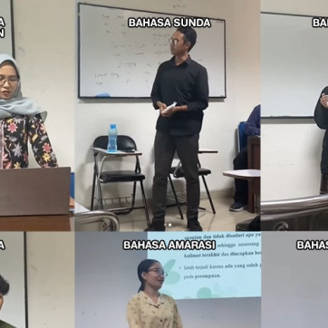 Wajib Berbahasa Daerah Ketika Presentasi Saat Kelas Linguistik di UGM