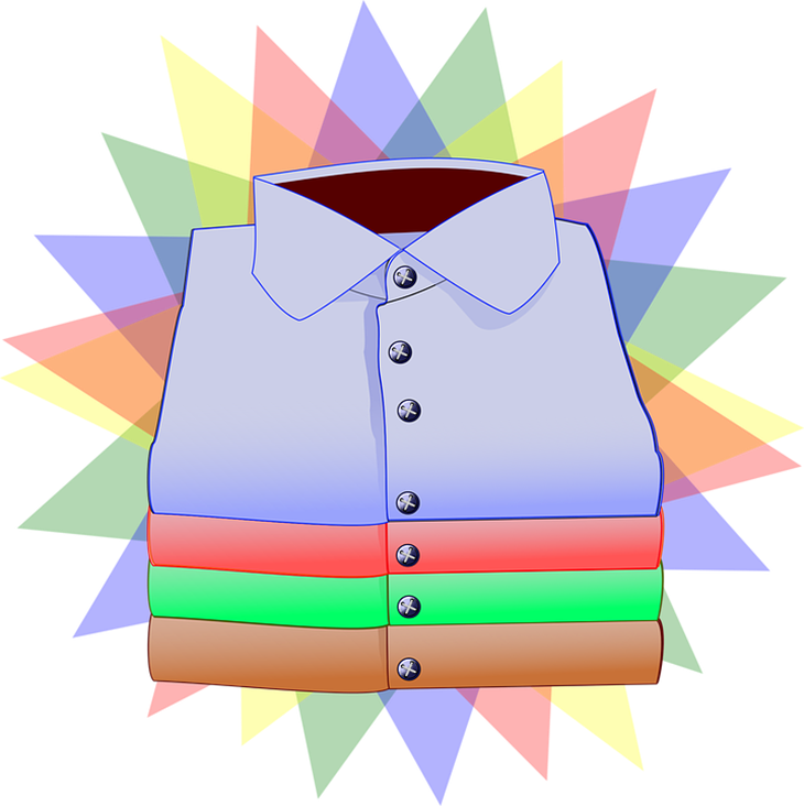 Kemeja dengan aksen color block. (Foto: Pixabay/JCamargo)