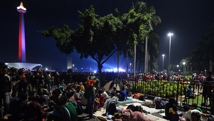 Warga DKI Jakarta Nantikan Pergantian Tahun di Lokasi Ini
