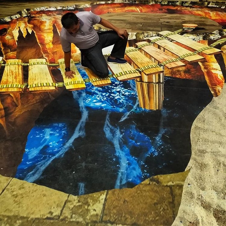 Foo 3D di Old CIty 3D, Kota Lama Semarang. (Foto: instagram.com/boedsant05)