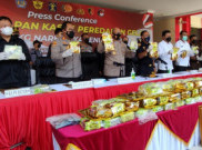 Polisi Gagalkan Penyelundupan 107 Kg Narkoba di Batam