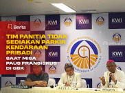 Panitia Tidak Sediakan Parkir Kendaraan Pribadi Saat Misa Paus Fransiskus