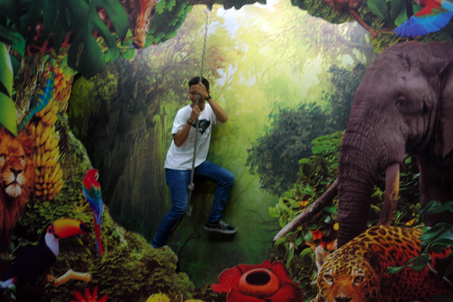Museum De Trick Eye. (MP/Fredy Wansyah)