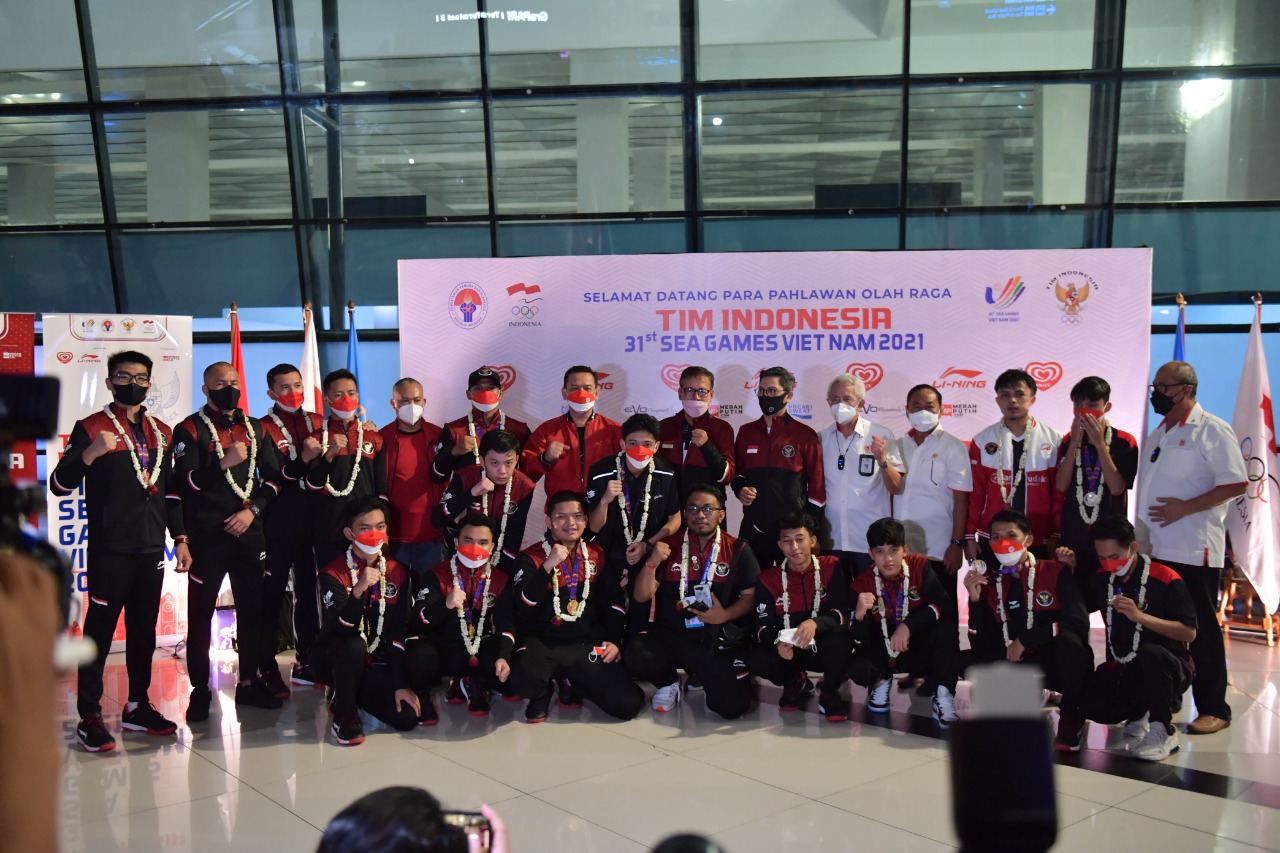 Tiba di Tanah Air, Pemerintah Apresiasi Jerih Payah Tim Balap Sepeda Indonesia