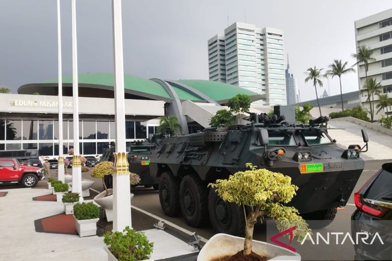 TNI Masih Siaga Jaga Gedung Parlemen, Menhan Belum Akan Tarik Pasukan