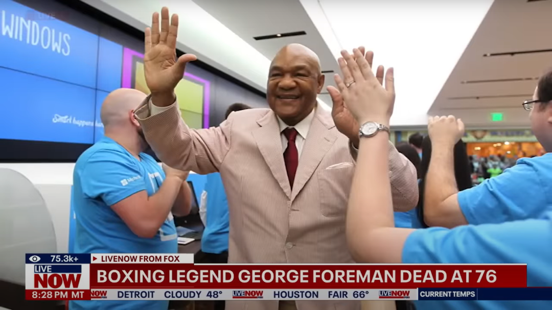 Legenda Tinju George Foreman Tutup Usia, Dari Juara Dunia Jadi Raja Bisnis