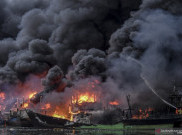  Kronologi 18 Kapal Nelayan Hangus Terbakar di Pelabuhan Muara Baru