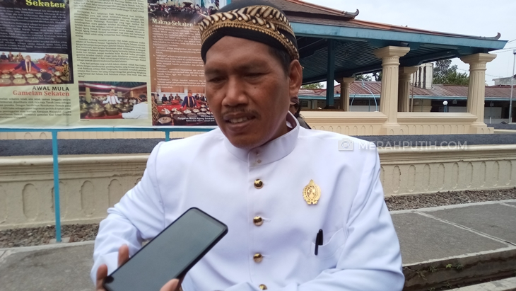 Ketua Takmir Masjid Agung Surakarta, Jawa Tengah, Muhtarom. (MP/Ismail)
