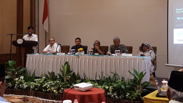 Rapat konsolidasi Badan Pemenangan Nasional (BPN) Prabowo-Sandi di Solo. (Foto: MP/Ponco)