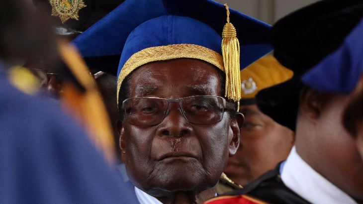 Akhir Perjalanan Empat Dekade Rezim Robert Mugabe