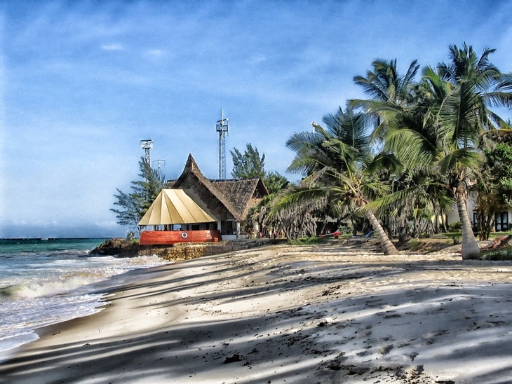 Pantai Leopart Point sangat indah kala senja. (Foto: Pixabay/12019)